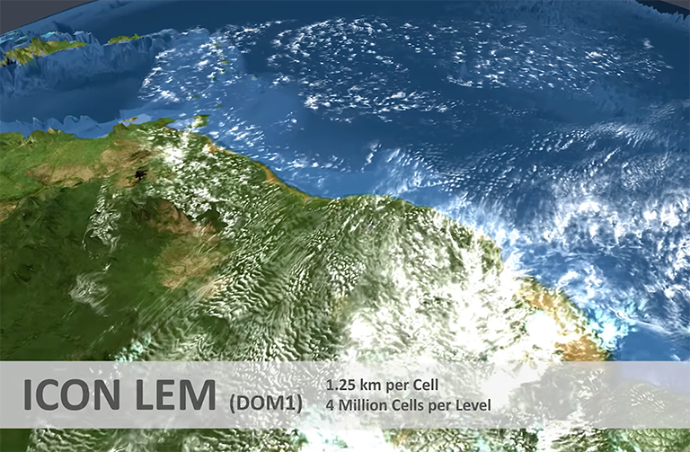 High-Resolution Atmosphere Simulations