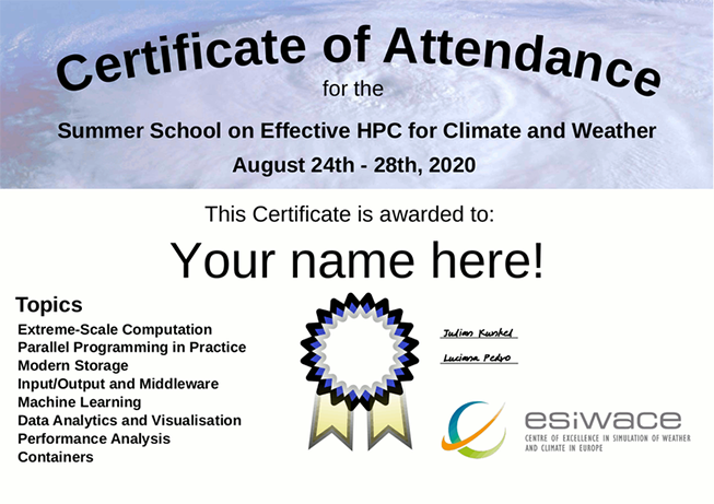 SummerSchool 2020 Certificate V2 